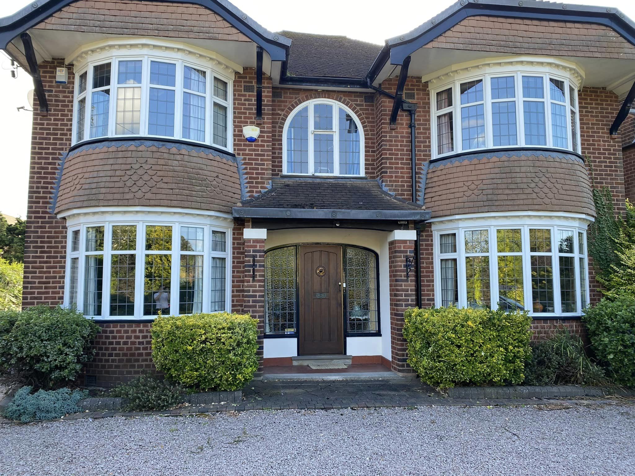 Wooden windows repaired and repainted.